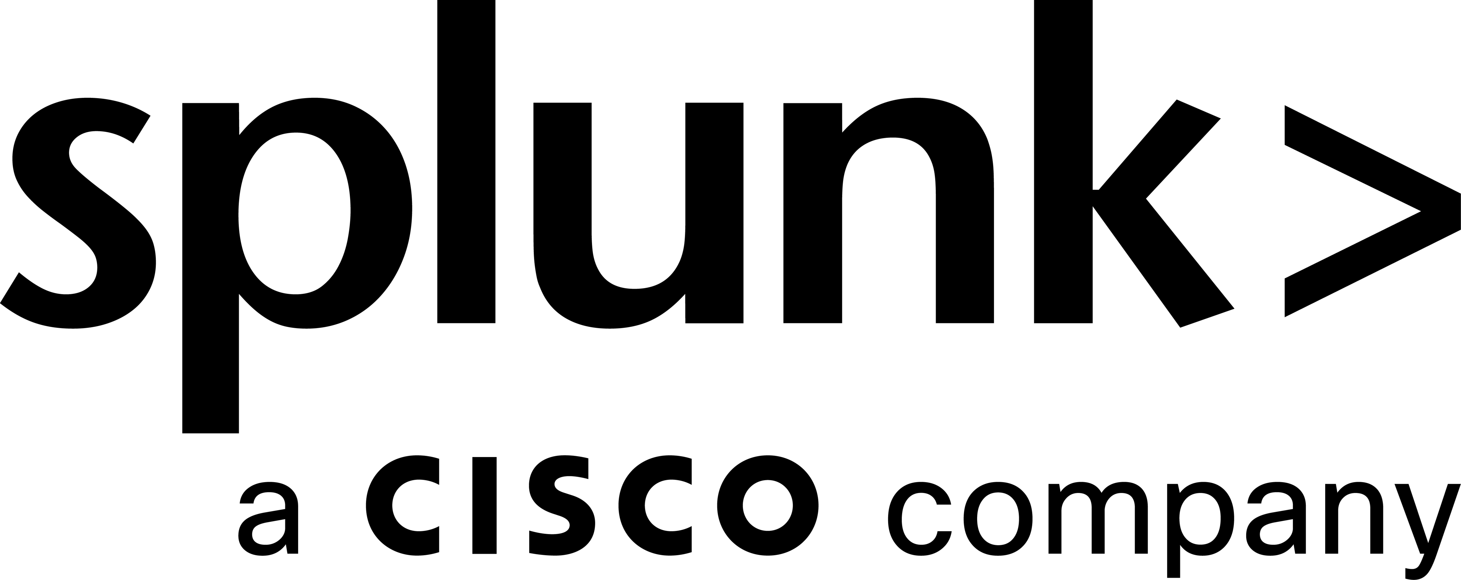 splunk logo black